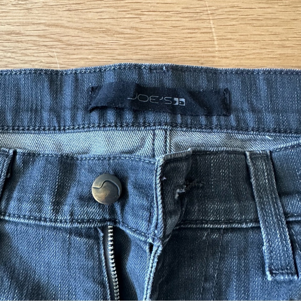 Joe's Dark Gray Size 34 Denim Jeans